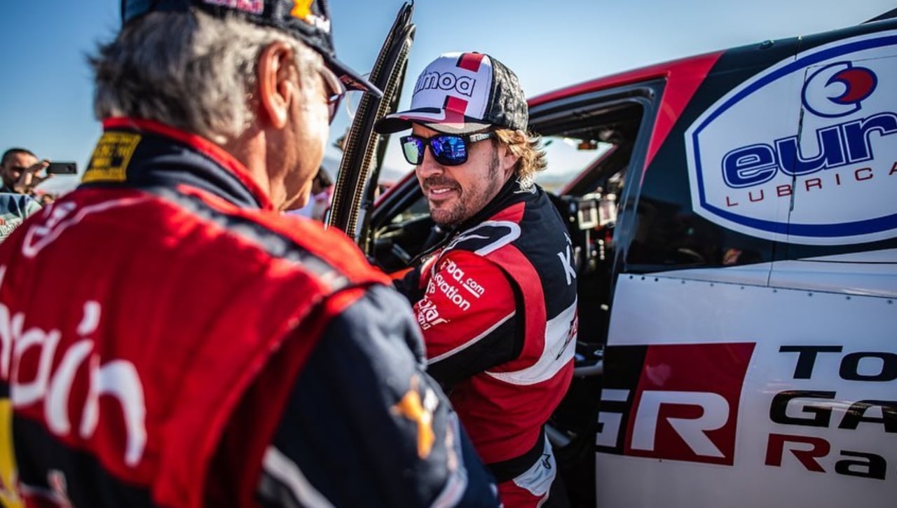 Fernando Alonso y sus planes en el Dakar