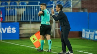 Borja Jiménez, descontento por el cruce de Copa del Rey