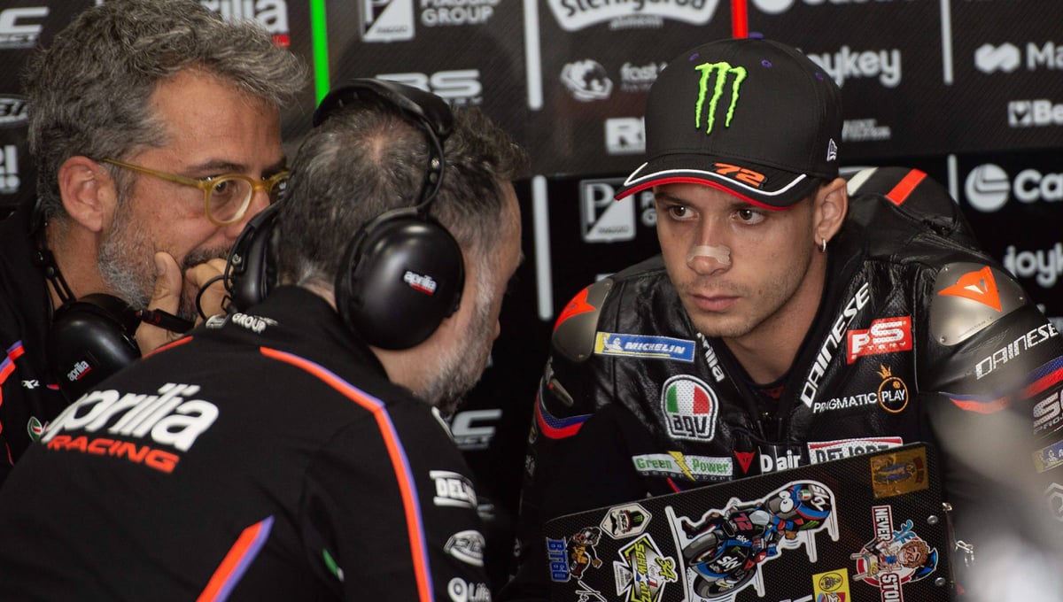 ¿Cuál es el precio por tirar y lesionar a Marc Márquez? Marco Bezzecchi ya lo sabe