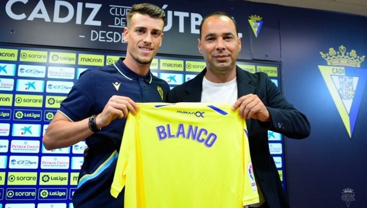 Antonio Blanco desvela el motivo por el que firmó con el Cádiz