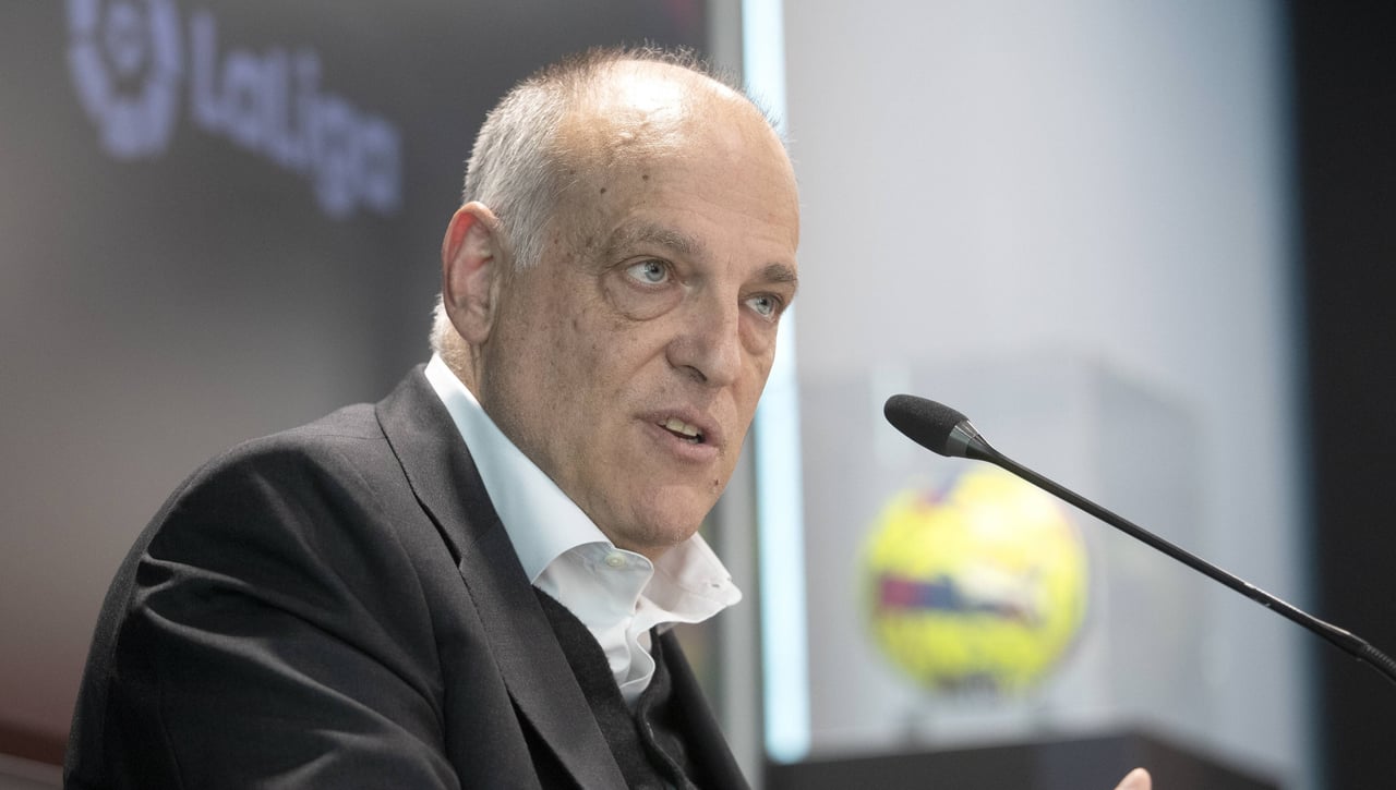 Tebas carga contra el Real Madrid