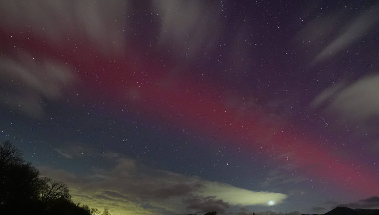 Auroras boreales sorprendentes iluminan España 