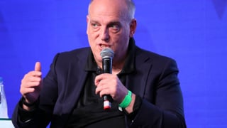 Tebas: "Los 450 euros de multa por ver fútbol pirata ya están llegando"