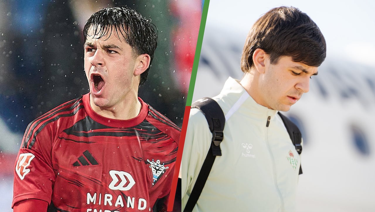 Jesús Galván tiene muy claro el futuro de Gonzalo Petit en el Mirandés: "Desconozco la situación del Betis"