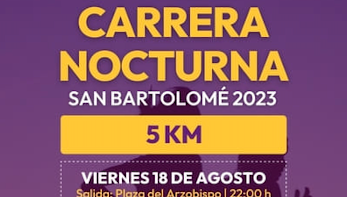 Umbrete acogerá la Carrera Nocturna San Bartolomé 2023