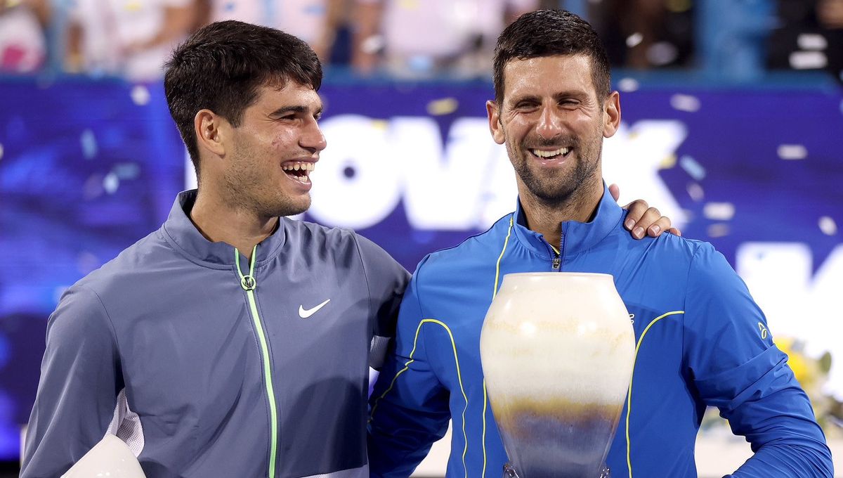 Novak Djokovic, Alcaraz, Medvedev, así queda el Ranking ATP actualizado