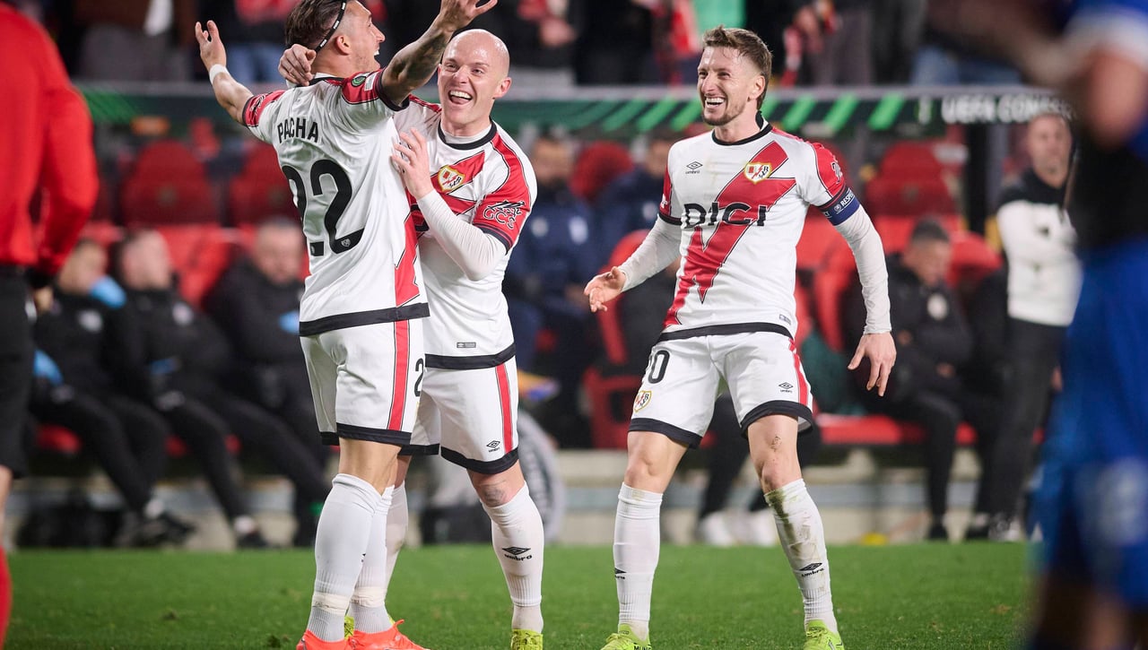 Rayo Vallecano 3-0 FC Drita: El Rayo da un paso de gigante y hace historia en Europa