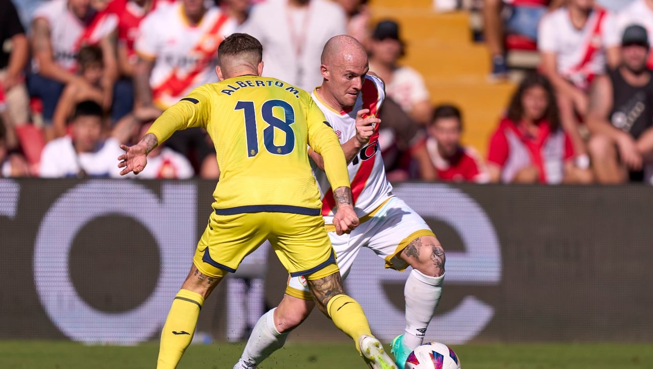 Rayo Vallecano - Villarreal (1-1): De más a menos para firmar unas justas tablas