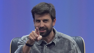 Incidente de Piqué en el descanso entre Andorra y Deportivo de La Coruña