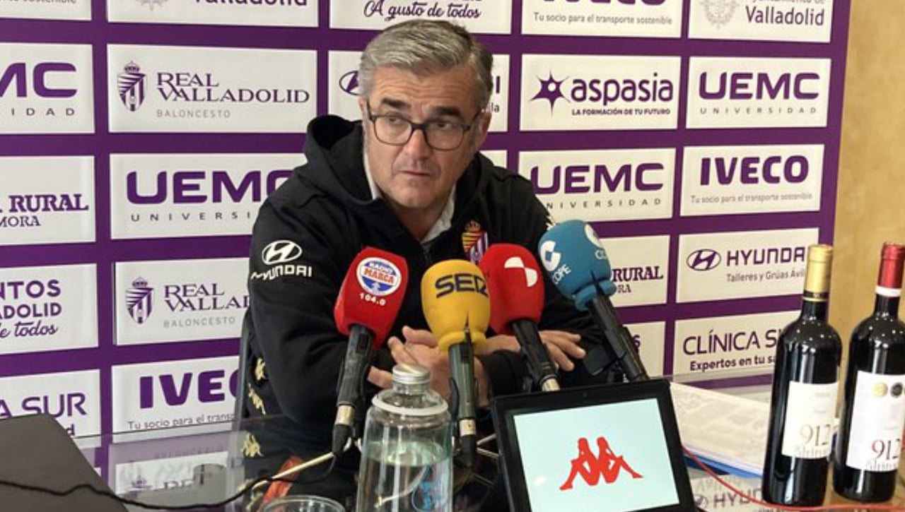 No seguirá como técnico del Valladolid