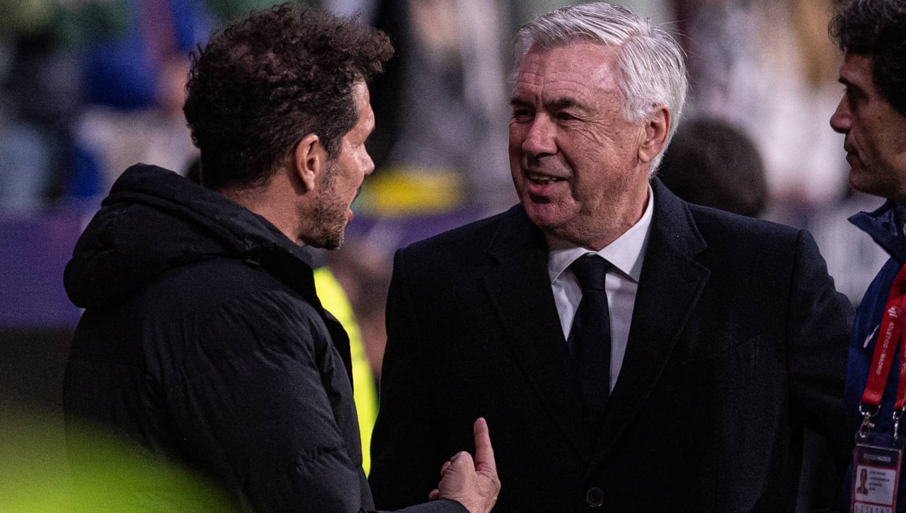 Simeone y el Atleti, 'ya ganan' el derbi ante el Real Madrid