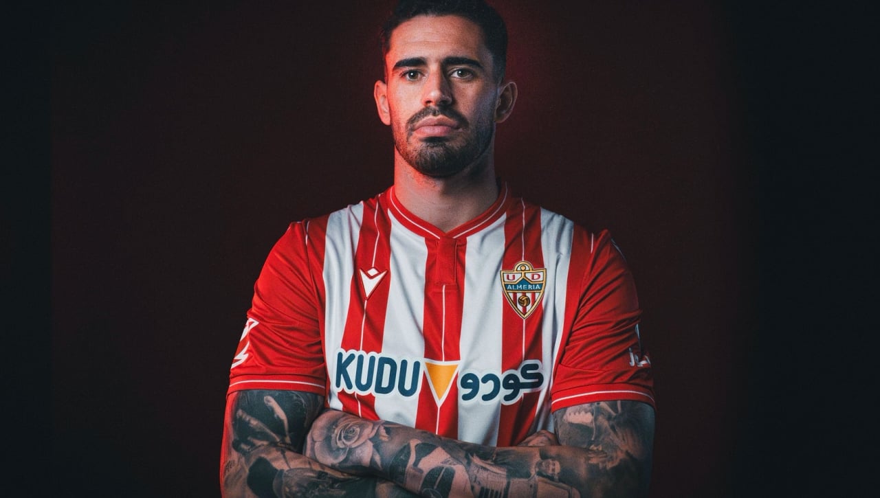 El Almería refuerza su delantera: Miguel de la Fuente llega cedido desde el Leganés
