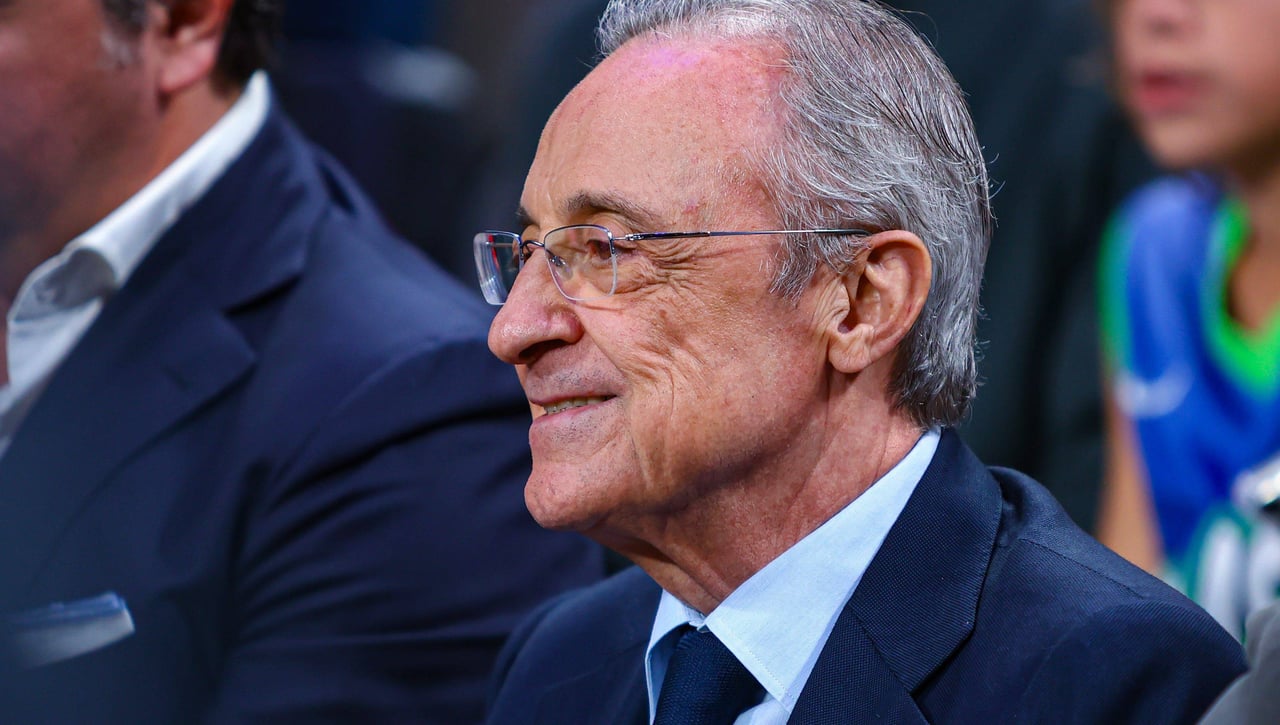 Florentino: "No es el día de hablar de Mbappé, es un día para felicitar a los jugadores que tenemos"