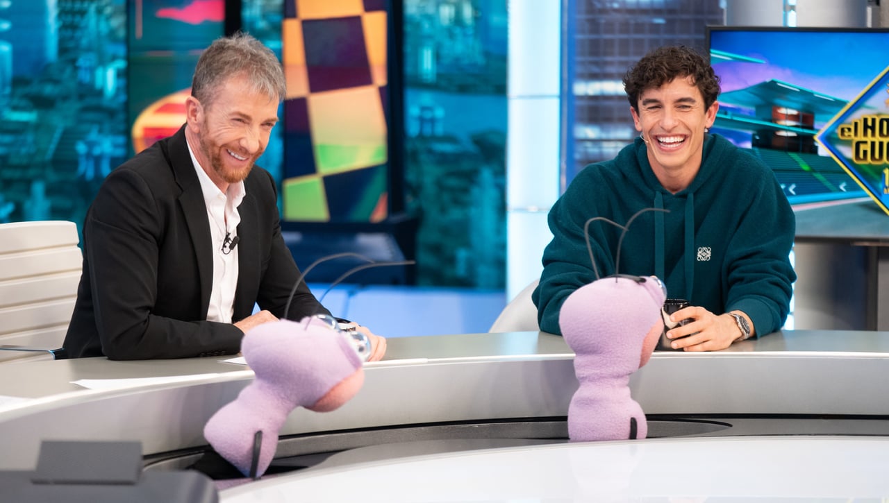Marc Márquez aclara en El Hormiguero sus diferencias con Pecco Bagnaia