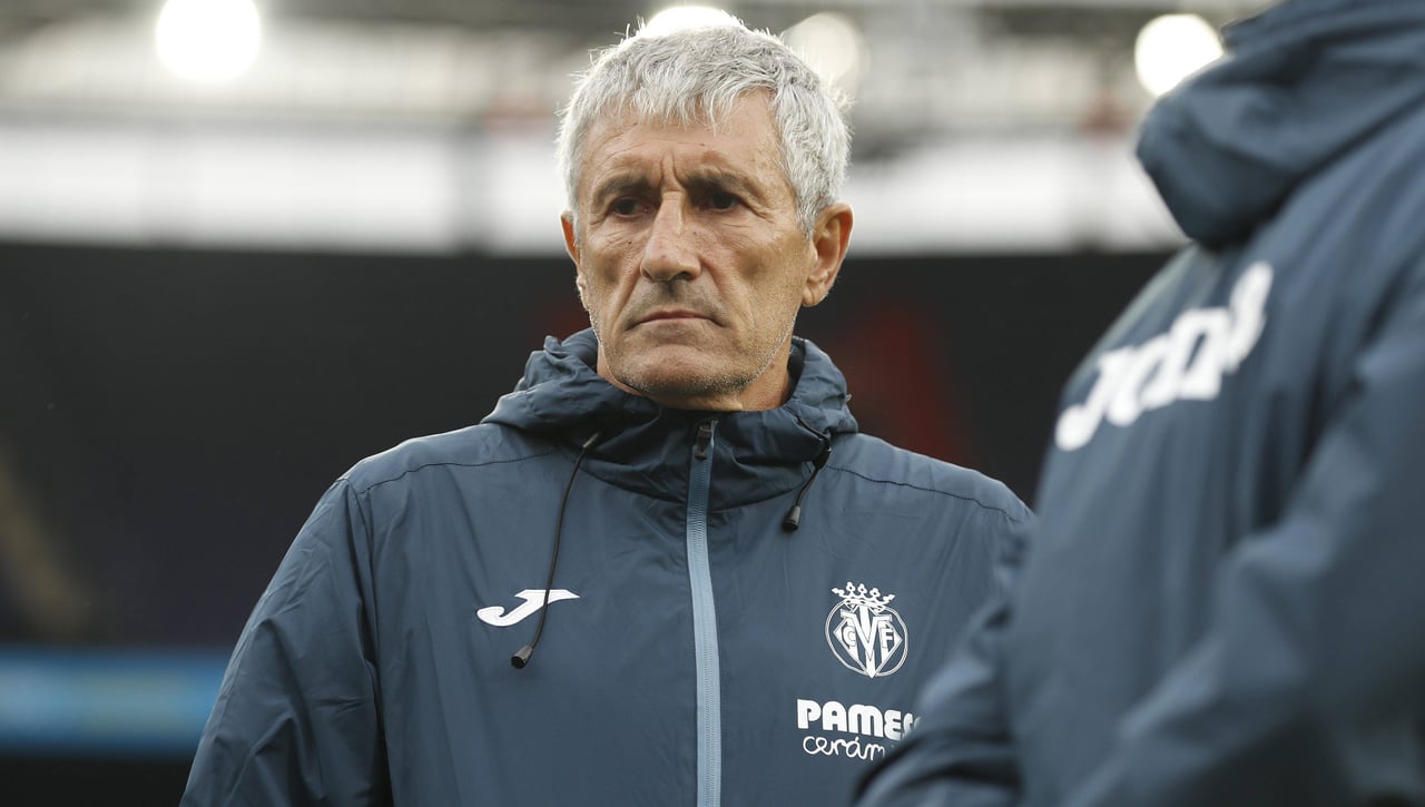 Quique Setién alza la voz contra el Villarreal y el Barça con sus impagos