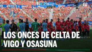 Alineaciones Celta - Osasuna: alineaciones probables de Celta de Vigo y Osasuna en la jornada 25 de LaLiga EA Sports