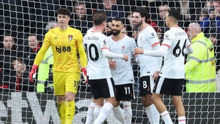 Así queda la clasificación de la Premier League, tras el triunfo del Liverpool y la derrota del Aston Villa en la jornada 24 de la Liga inglesa