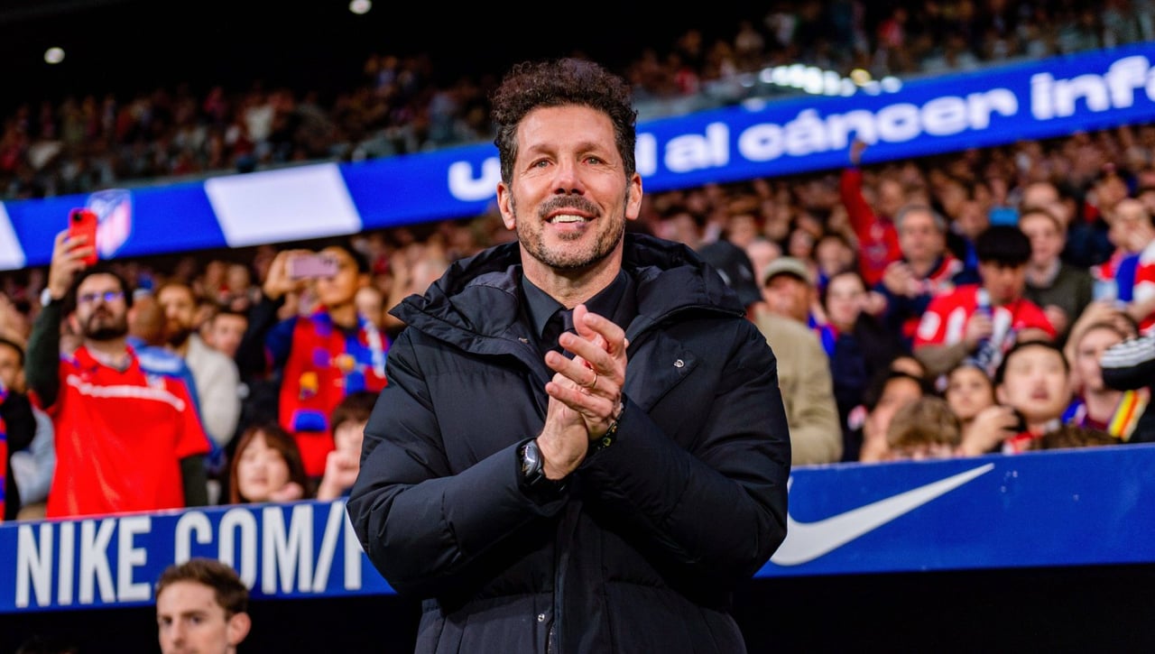 Simeone elogia a este jugador del Atlético de Madrid y apunta al Girona