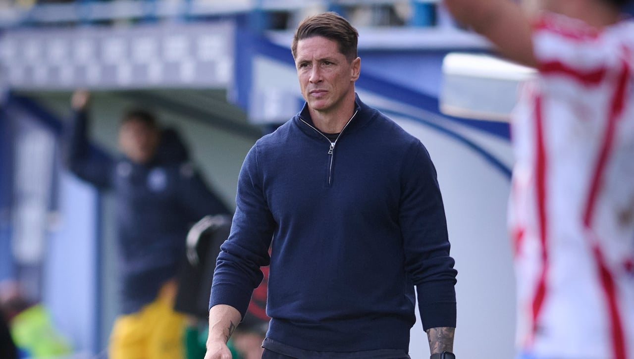 Fernando Torres, que se está saliendo en el filial del Atlético de Madrid, sobre la opción de sustituir a Simeone: "Ojalá algún día me elijan"