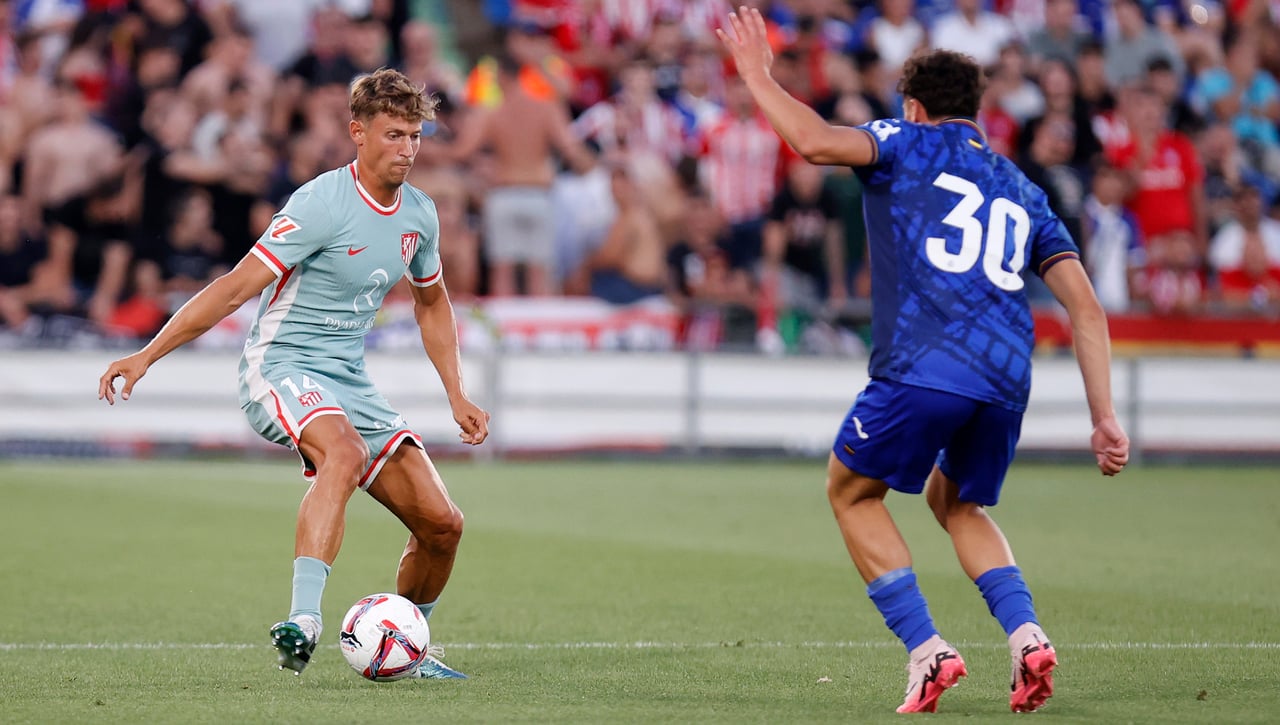 Marcos Llorente elogia el ritmo del Atlético