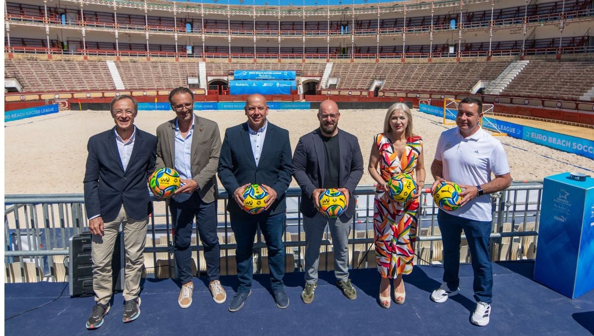 La Euro Beach Soccer League llega a una plaza mítica