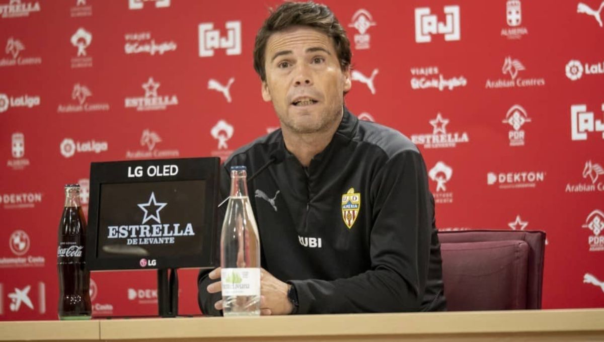 Rubi apela a Rafa Nadal para sorprender al Sevilla, "rival directo" del Almería 