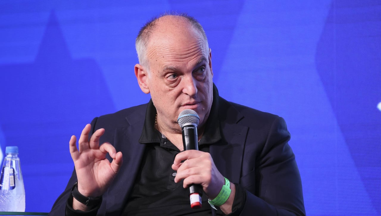 Javier Tebas, de LaLiga a la RFEF