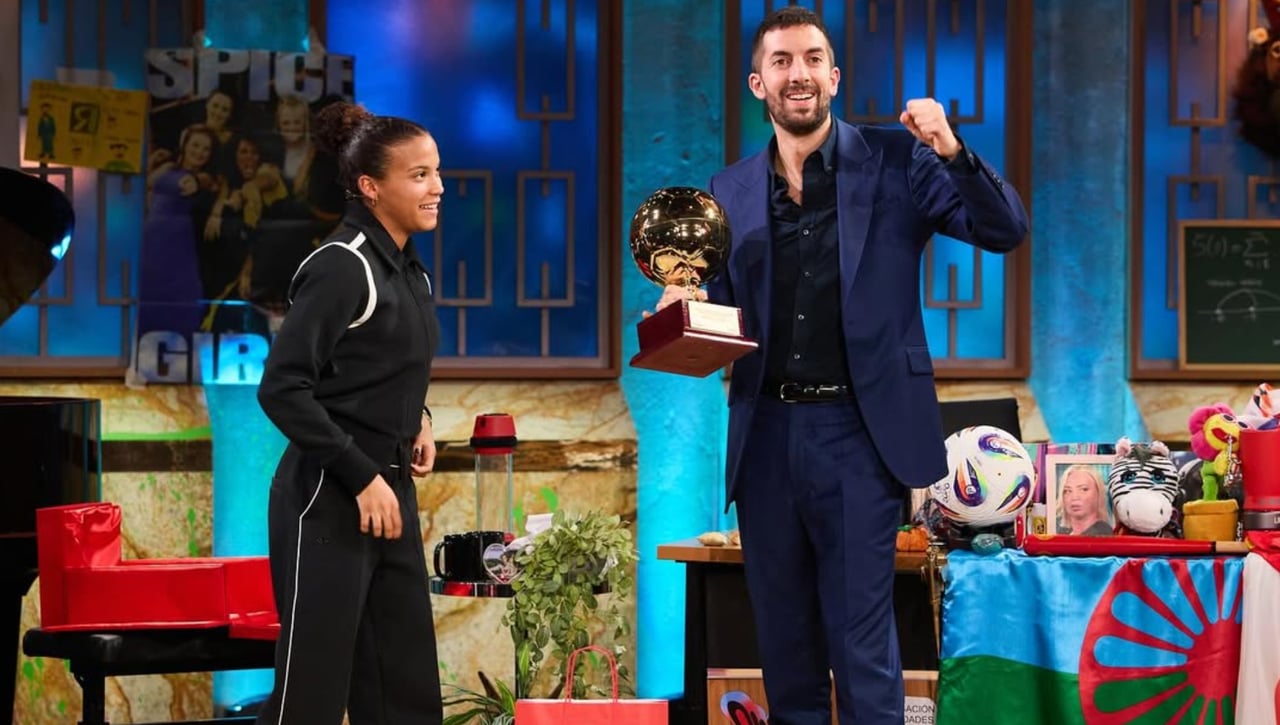 Vicky López bate el récord de La Revuelta