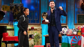 Vicky López bate el récord de La Revuelta