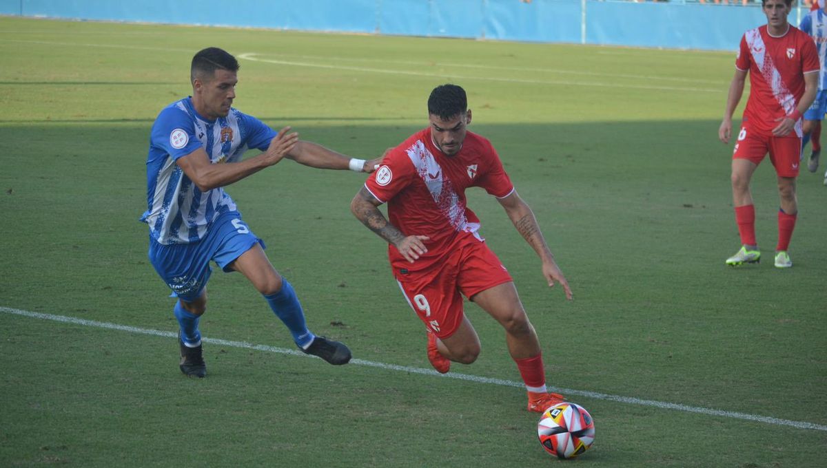 1-0: El alargue estropea el debut de Jesús Galván con el Sevilla Atlético