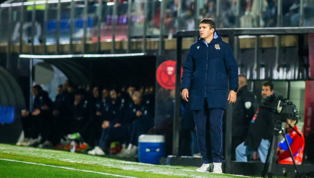 Ansotegi tras la victoria de la Real Sociedad en Copa del Rey: "Nos hemos enfrentado a un rival que es un equipazo"