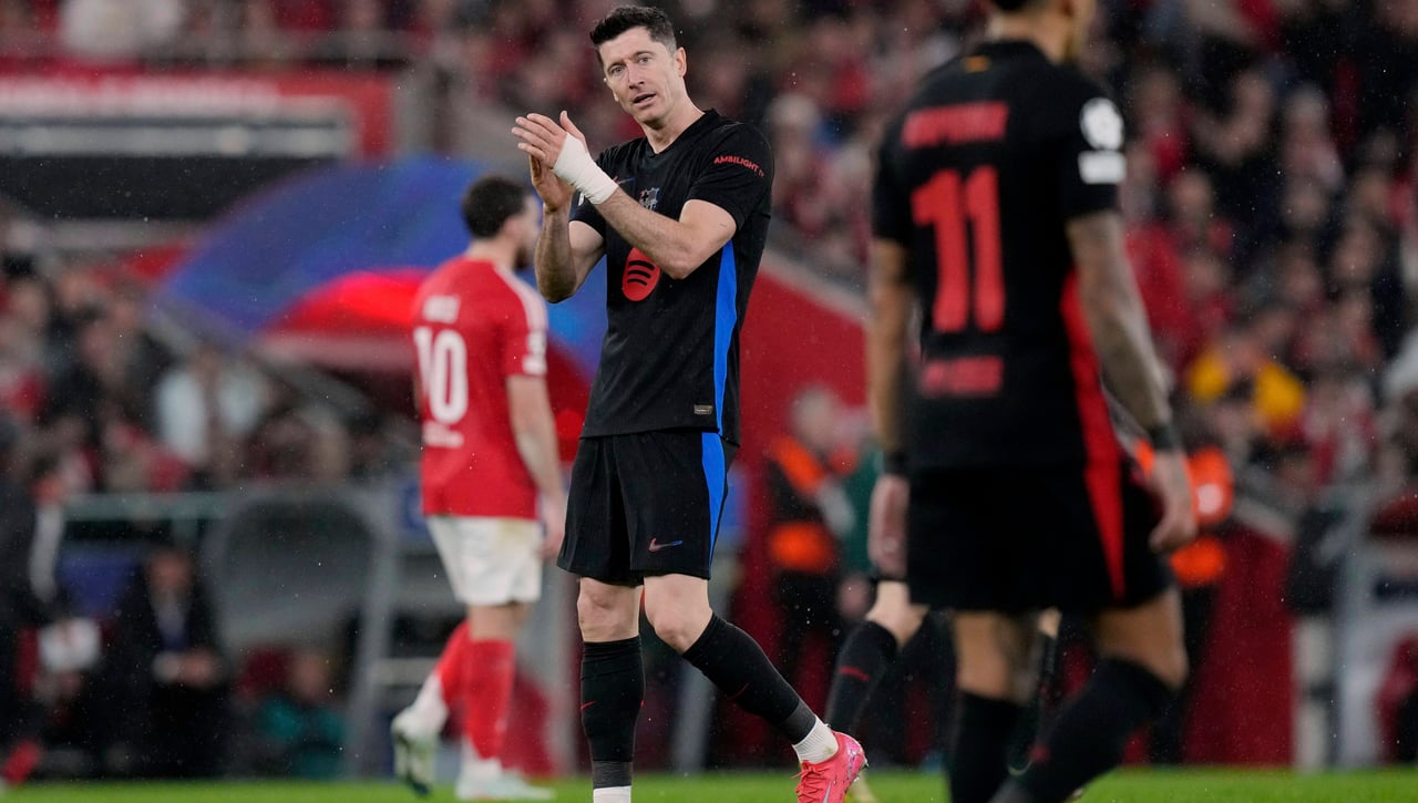 Benfica 4-5 Barcelona: Raphinha y Lewandowski apagan la Luz