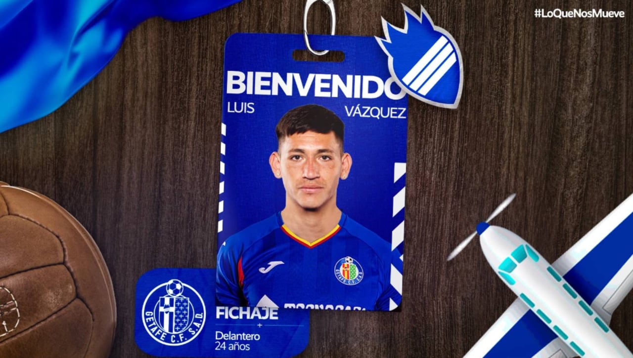 El Getafe confirma las sospechas y anuncia el fichaje de Luis Vázquez: los detalles de la operación