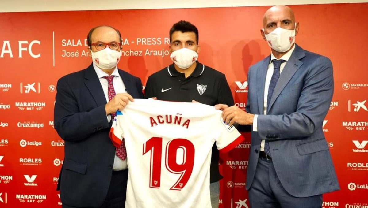 Marcos Acuña, el Atlético y otro 'caso Monchi' en el Sevilla