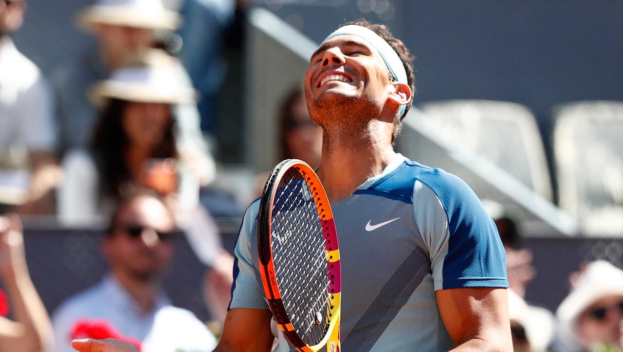 Nadal no puede con el martillo de Fritz