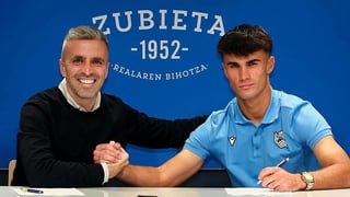 La Real Sociedad se frota las manos con el valor de mercado de Gorka Carrera