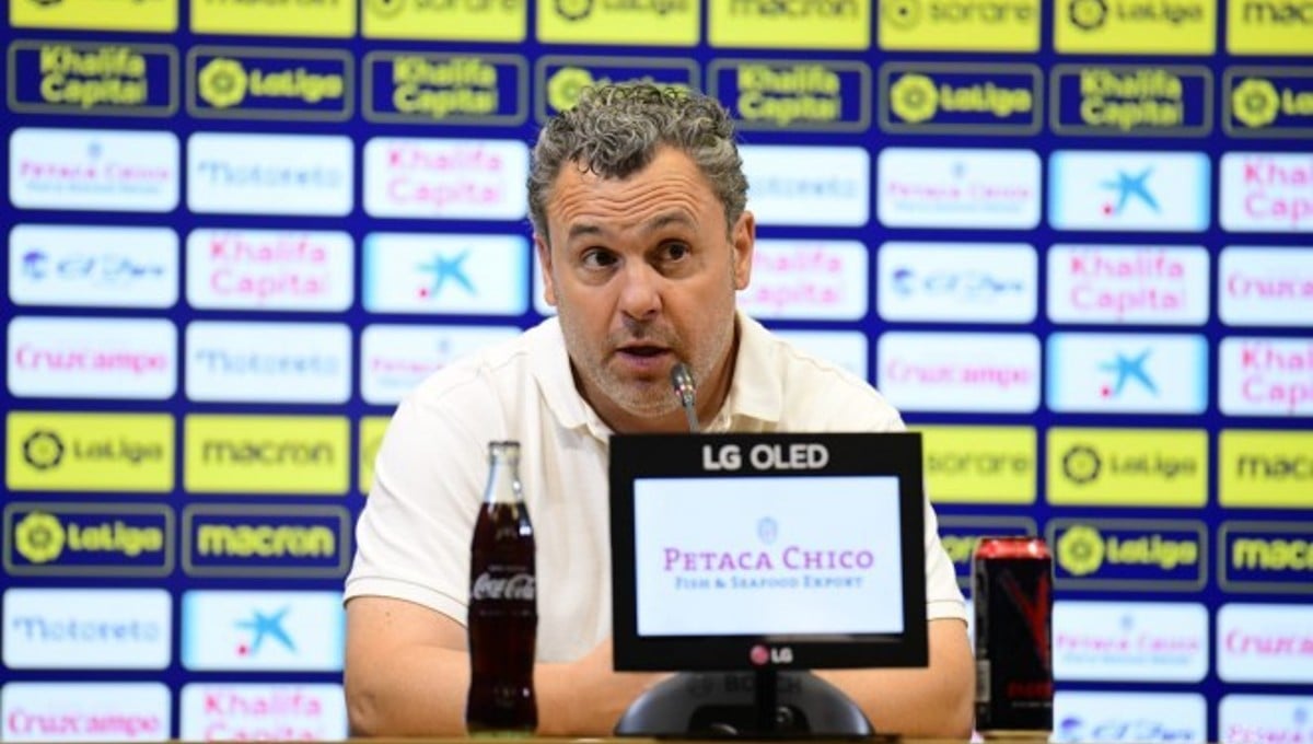 Sergio González acabó satisfecho tras el empate entre Cádiz y Villarreal 