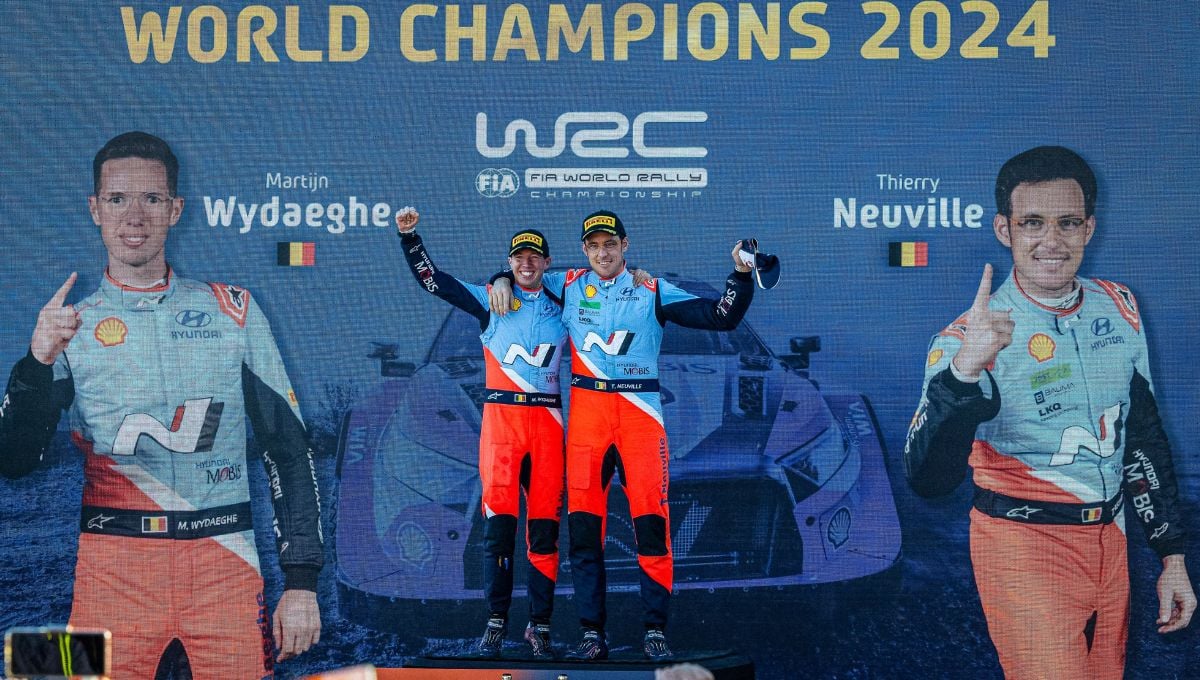 Triúnfo histórico y destrozo total en el Mundial de rallies  