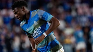 Tchouaméni, 'KO' tres semanas tras el partido en Anfield por una lesión muscular