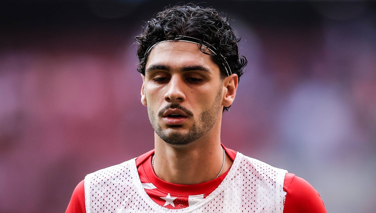 Johnny Cardoso, sin sitio en el Atlético de Madrid: tres convocatorias y cero minutos