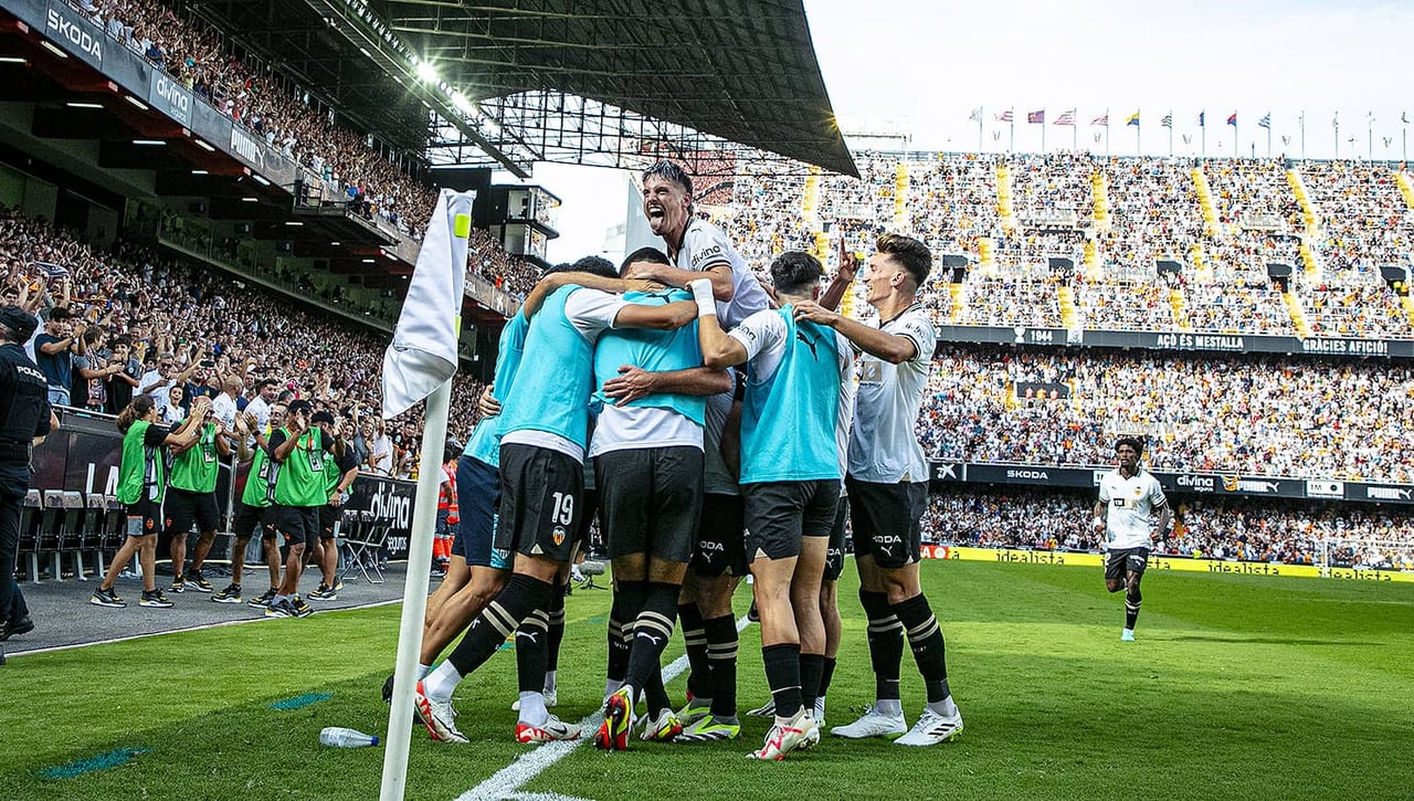 El Valencia ya va ganando antes de la visita del Cádiz a Mestalla