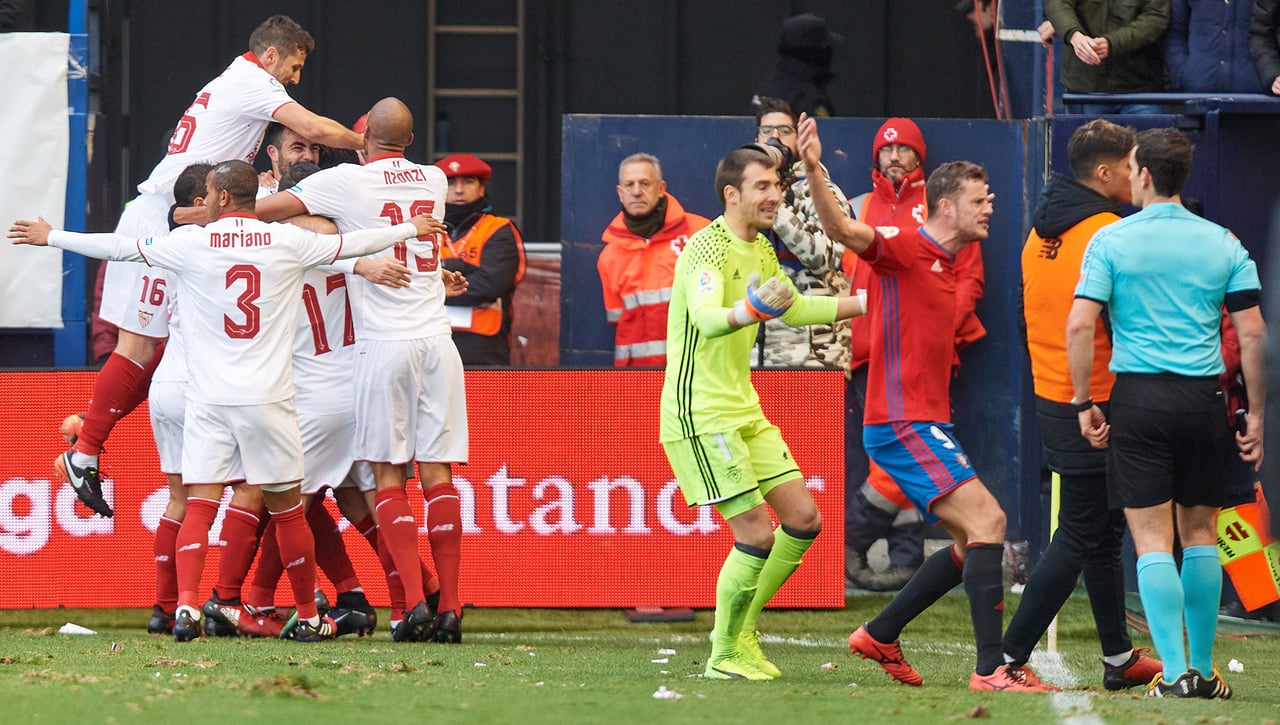 Dónde ver el Osasuna - Sevilla de la Copa del Rey en directo por TV y online