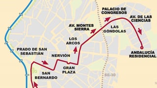 TUSSAM amplía la lanzadera entre el estadio del Betis y el Prado de San Sebastián hasta Sevilla Este