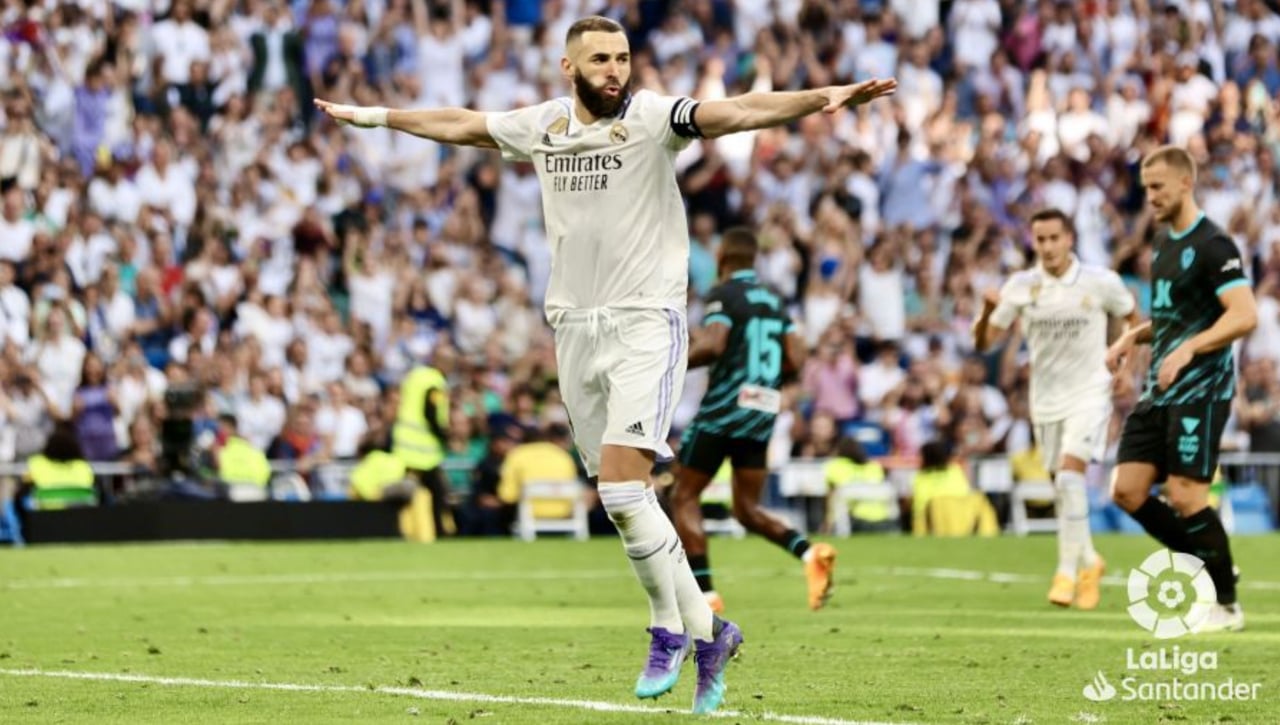 Real Madrid 4-2 UD Almería: Benzema no perdona a la 'unidad B' de Rubi