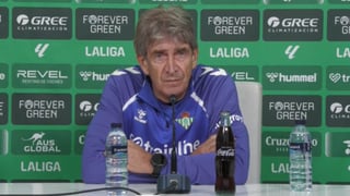 Pellegrini niega supuestas discrepancias con la directiva del Betis: "Ahora nos parece poco y a mí eso me genera satisfacción"