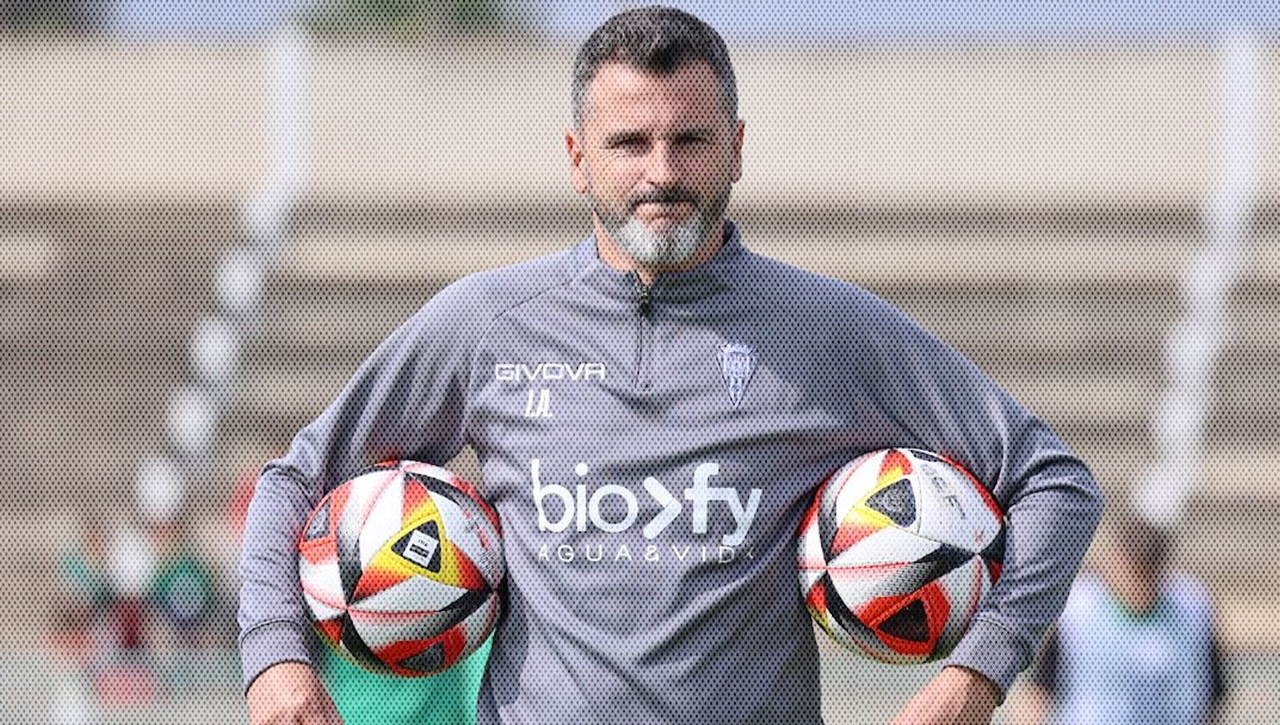 Iván Ania, contundente con el Córdoba