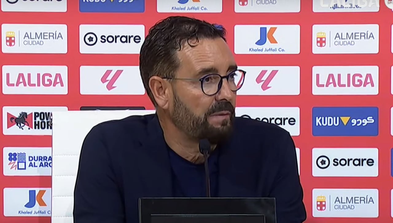 El mensaje de Bordalás al descendido Almería