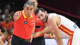 Rudy Fernández alza la voz y señala a Sergio Scariolo