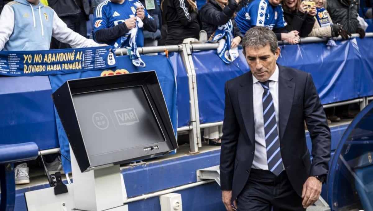 Almada, sobre la salvación del Oviedo: "Aquí nos vamos a dejar la vida, lo que no tenemos, por seguir peleando hasta el último suspiro que tenga"