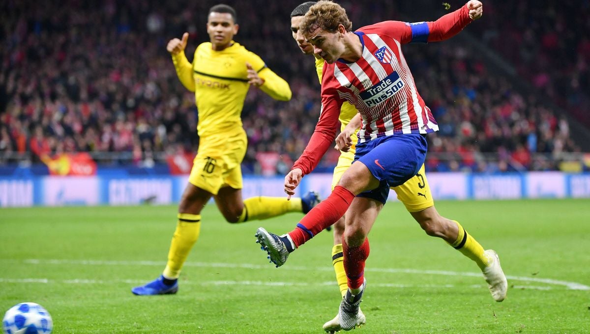 Atlético de Madrid – Borussia Dortmund: Horario y dónde ver en TV hoy el partido de ida de los cuartos de final de la Champions League
